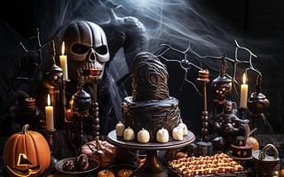 What are some innovative ways to use chocolate in Halloween treats?